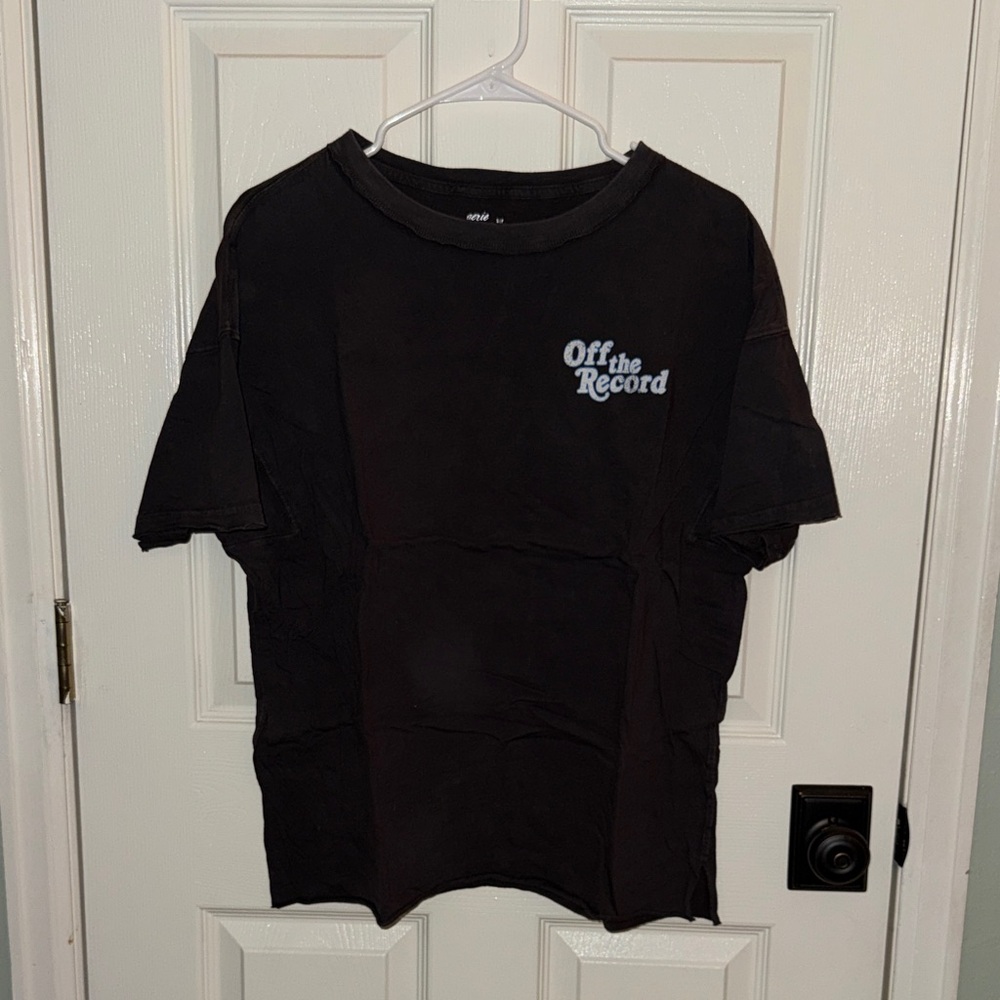 Aerie Dark Gray oversized Graphic Tee